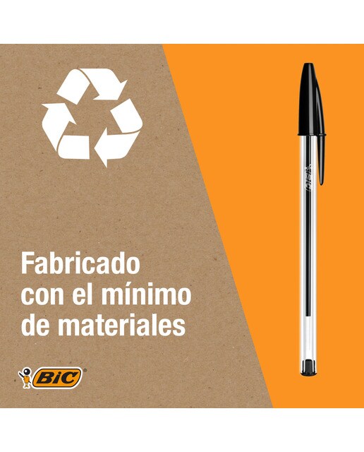 Bolígrafo Cristal Original Punta Media BIC Rojo-6