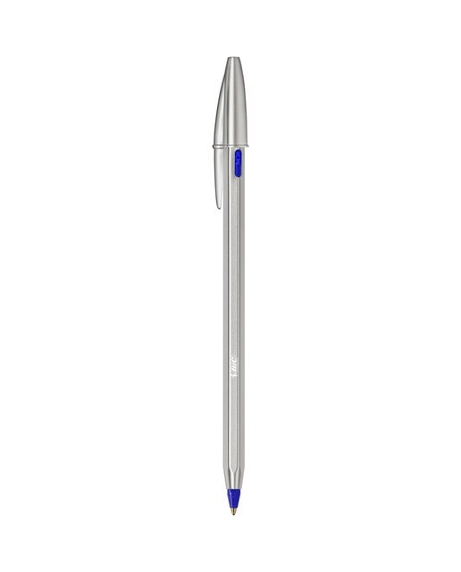Caneta esferográfica Cristal ReNew com 2 Recargas Tinta Azul Azul-2