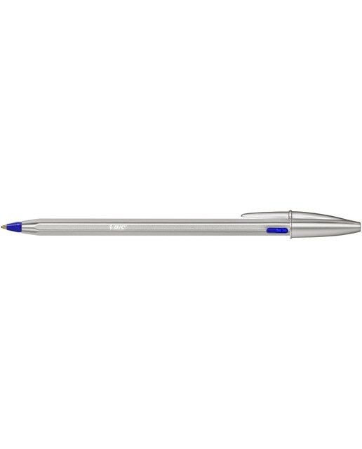 Caneta esferográfica Cristal ReNew com 2 Recargas Tinta Azul Azul-3