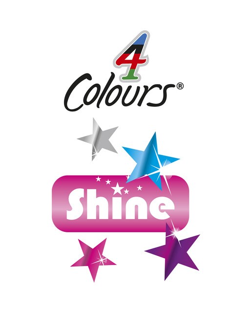 Pack de 3 Canetas Esferográficas de 4 Cores Shine Rose Gold Multicolor-7
