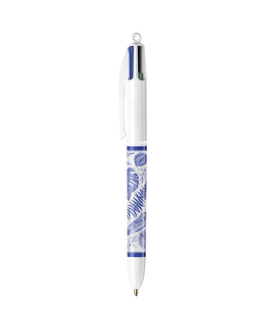 Bolígrafos Caja Metálica de Seis 4Colores  Collection con Diseños Botanical y Tie Dye Bic 7