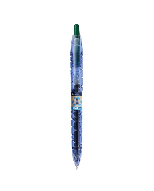 Caneta Esferográfica B2P - Preto Verde-1