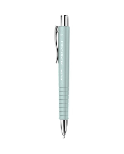 Imagen 0 de Bolígrafo con recambio en color azul indeleble Poly Ball XB Faber-Castell azul caribe