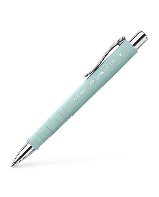 Bolígrafo con recambio en color azul indeleble Poly Ball XB Faber-Castell azul caribe azul caribe-2