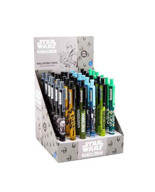 Esferográfica gel Star Wars Mandalorian Coolpack Sortido-2