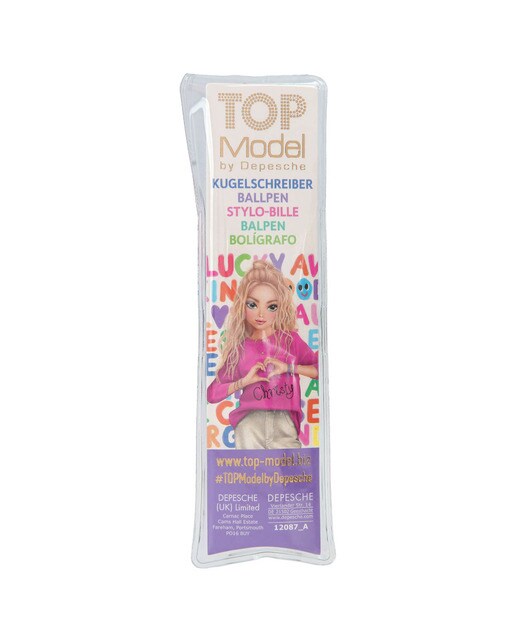 Conjunto esferográficas  selflove TOPModel Depesche 6