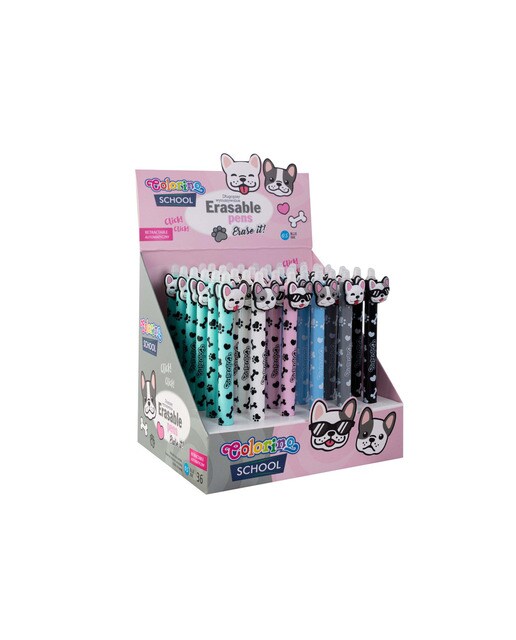 Esferográfica apagável  Bulldog CoolPack Sortido-2