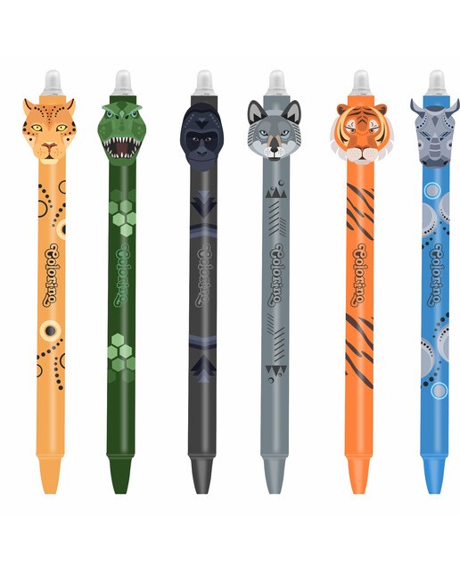 Esferográfica apagável Wild Zone CoolPack Sortido-1