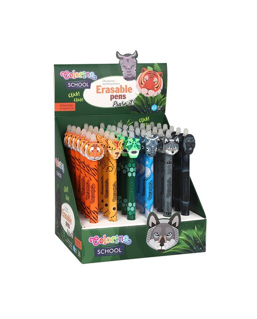 Esferográfica apagável Wild Zone CoolPack Sortido-2
