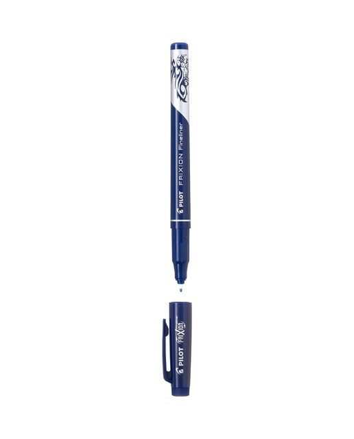 Caneta Esferográfica de Tinta de Fibra Apagável por Fricção Frixion Fineliner - Azul Azul-2