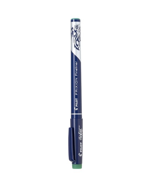 Caneta Esferográfica de Tinta de Fibra Apagável por Fricção Frixion Fineliner - Verde Verde-1