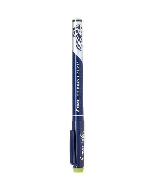 Caneta Esferográfica de Tinta de Fibra Apagável por Fricção Frixion Fineliner - Verde-Lima Lima-1