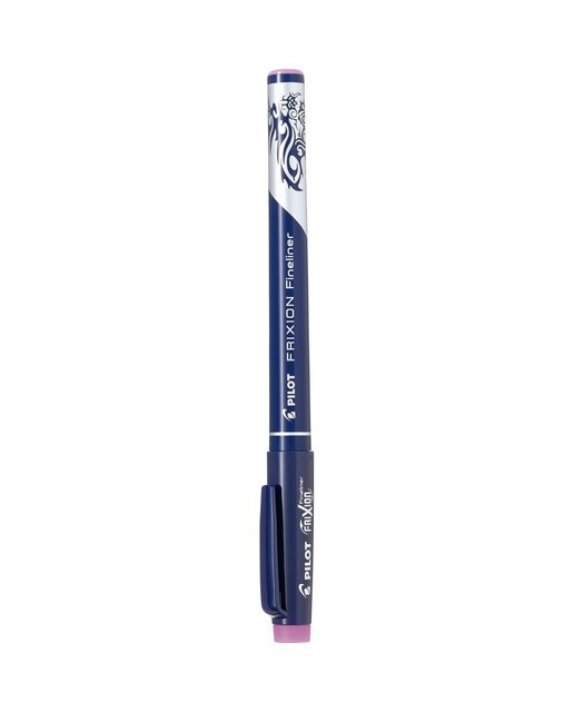 Caneta Esferográfica de Tinta de Fibra Apagável por Fricção Frixion Fineliner - Rosa Rosa-1