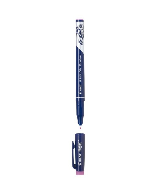 Caneta Esferográfica de Tinta de Fibra Apagável por Fricção Frixion Fineliner - Rosa Rosa-2