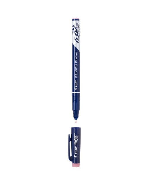Bolígrafo de tinta de fibra borrable por fricción Frixion Fineliner Pilot rosa baby Rosa-2