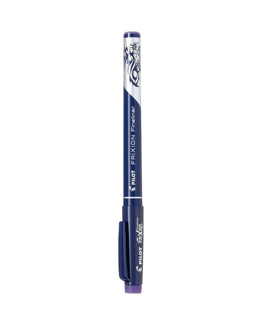 Caneta Esferográfica de Tinta de Fibra Apagável por Fricção Frixion Fineliner - Violeta Violeta-1