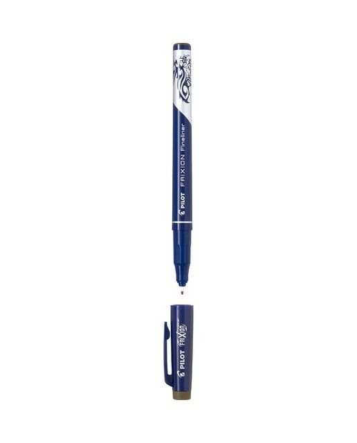 Caneta Esferográfica de Tinta de Fibra Apagável por Fricção Frixion Fineliner - Castanho Castanho-2