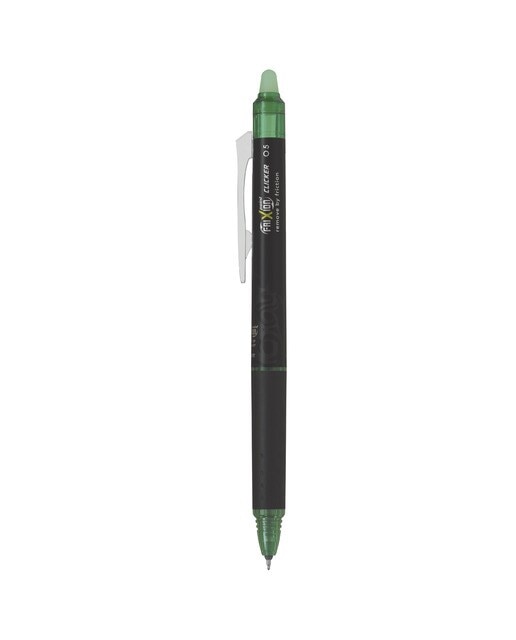 Imagen 0 de Bolígrafo retráctil de punta Synergy Point de tinta borrable por fricción Frixion Point Clicker Pilot verde