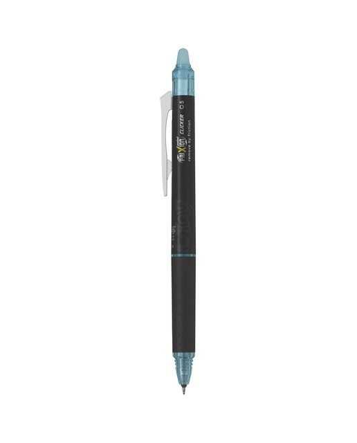 Imagen 0 de Bolígrafo retráctil de punta Synergy Point de tinta borrable por fricción Frixion Point Clicker Pilot azul claro