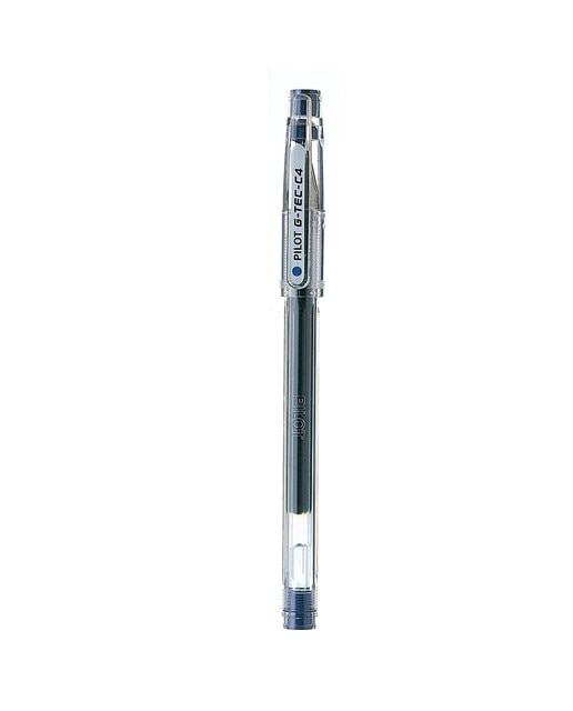 Caneta Esferográfica Ponta de Agulha Extrafina de Tinta de Gel G-Tec C4 - Azul Azul-1