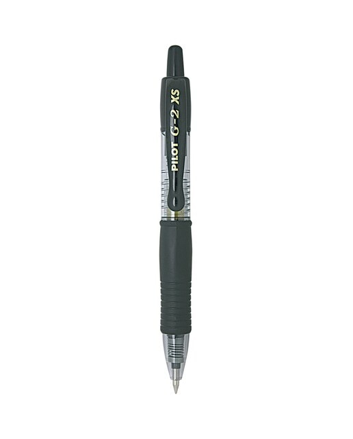 Imagem 0 de Caneta Esferográfica Retráctil e Tamanho Reduzido com Tinta de Gel G-2 Pixie - Preto