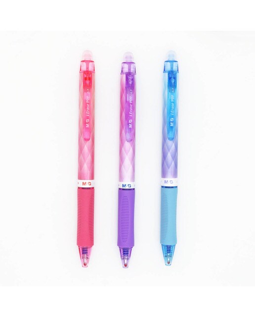 Imagen 0 de Bolígrafo de gel borrable retráctil 0,7mm azul M&G
