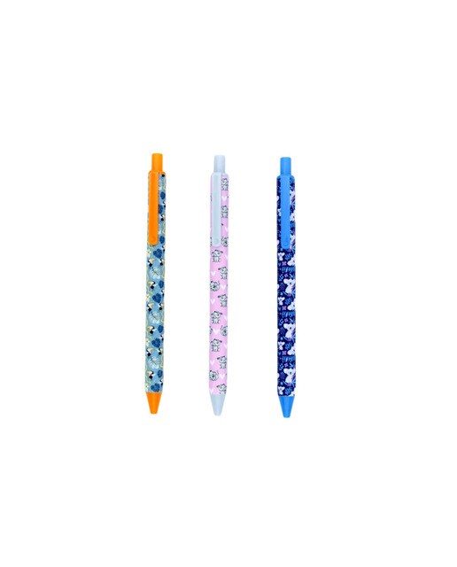 Esferográfica retrátil de gel M&G 0,5mm azul 1