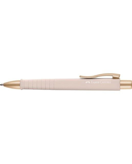 Esferográfica Poly Ball XB Edition sweet Faber-Castell rosa claro Rosa-pálido-1