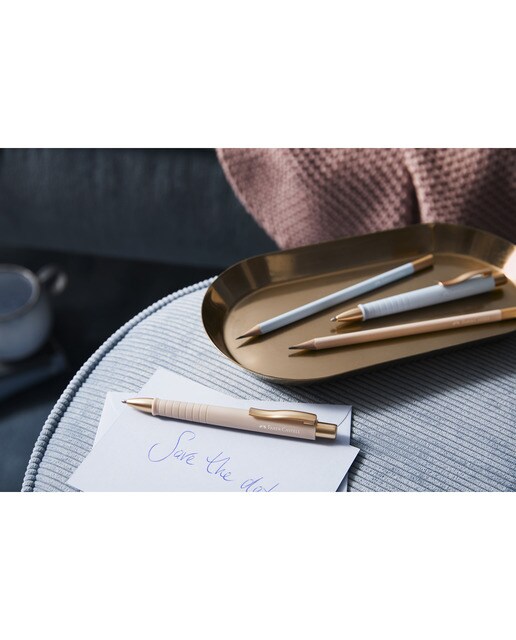 Esferográfica Poly Ball XB Edition sweet Faber-Castell rosa claro Rosa-pálido-3
