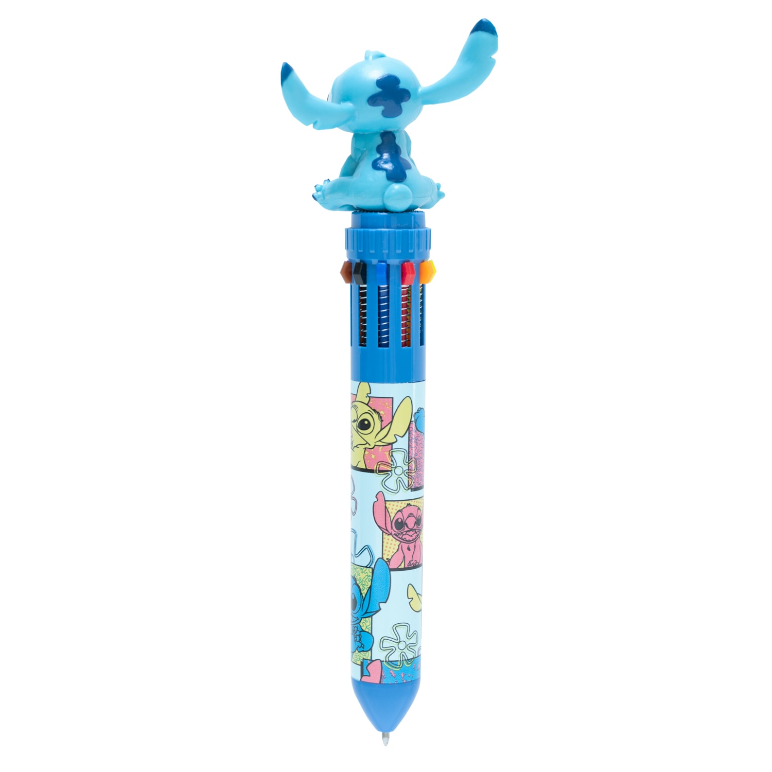 Bolígrafo 3D 10 colores Disney Stitch Erik azul Azul / Rosa-4