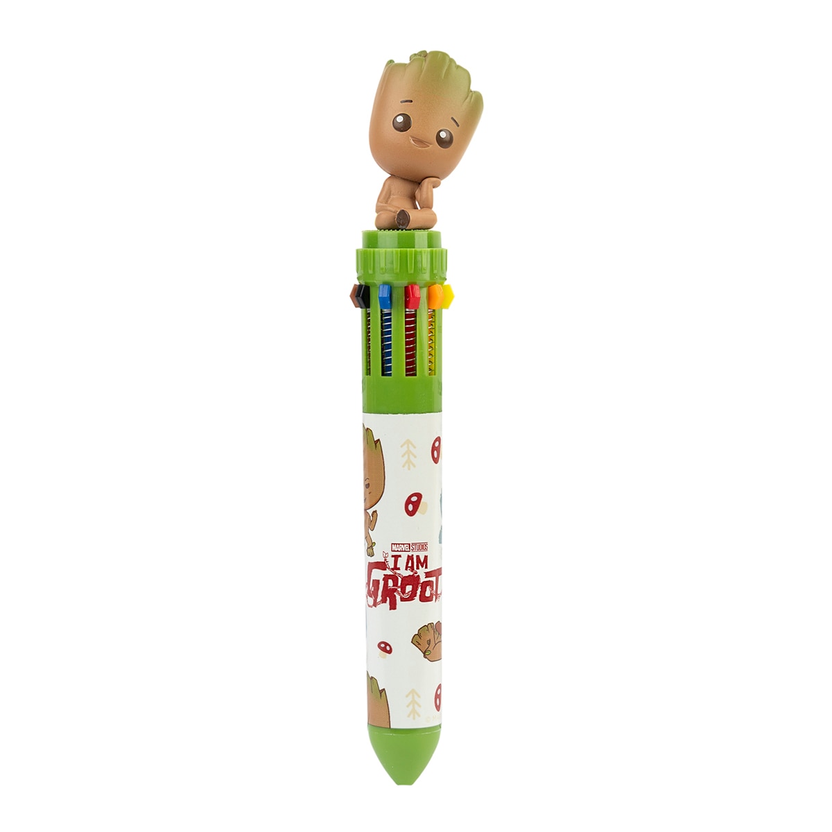 Bolígrafo 3D 10 colores Marvel Groot Erik verde Verde / Marrón-1