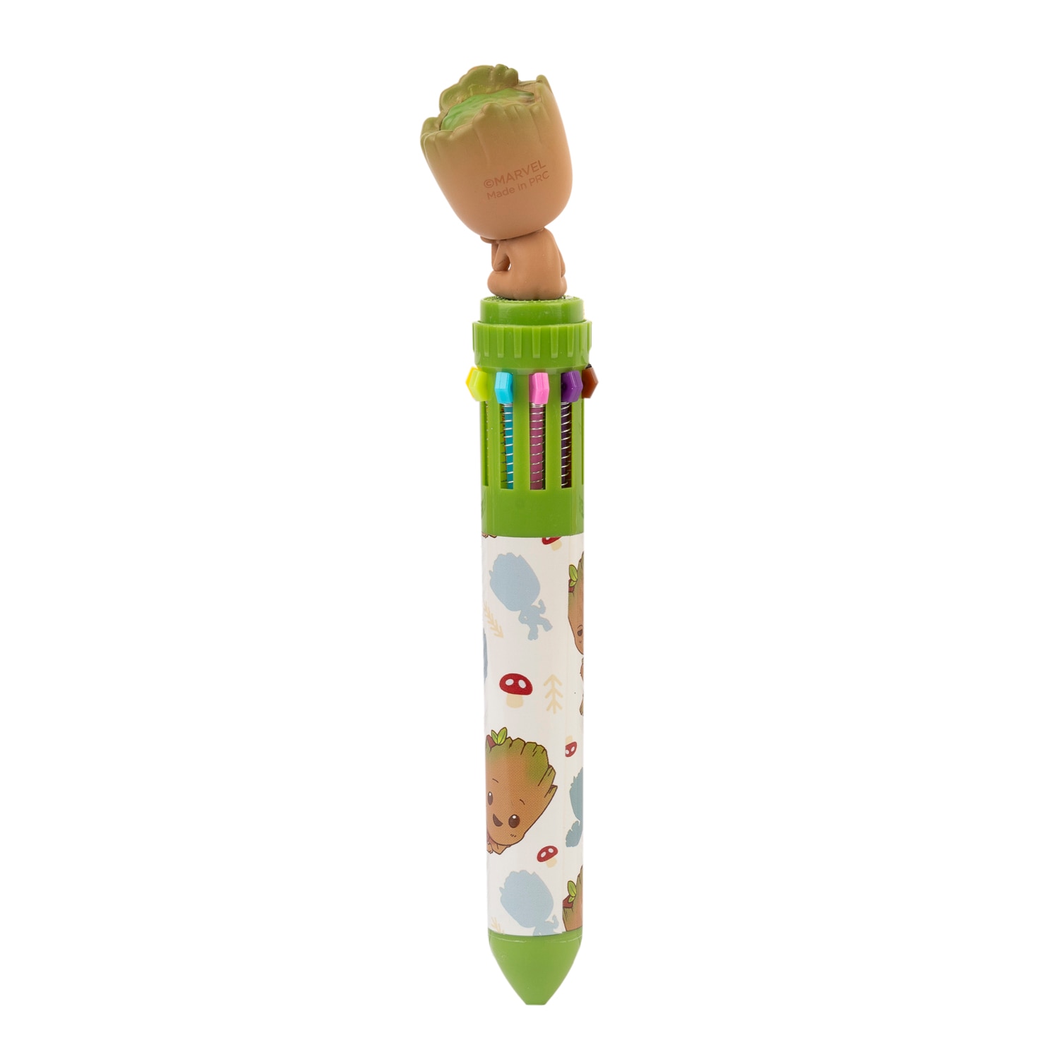 Bolígrafo 3D 10 colores Marvel Groot Erik verde Verde / Marrón-2