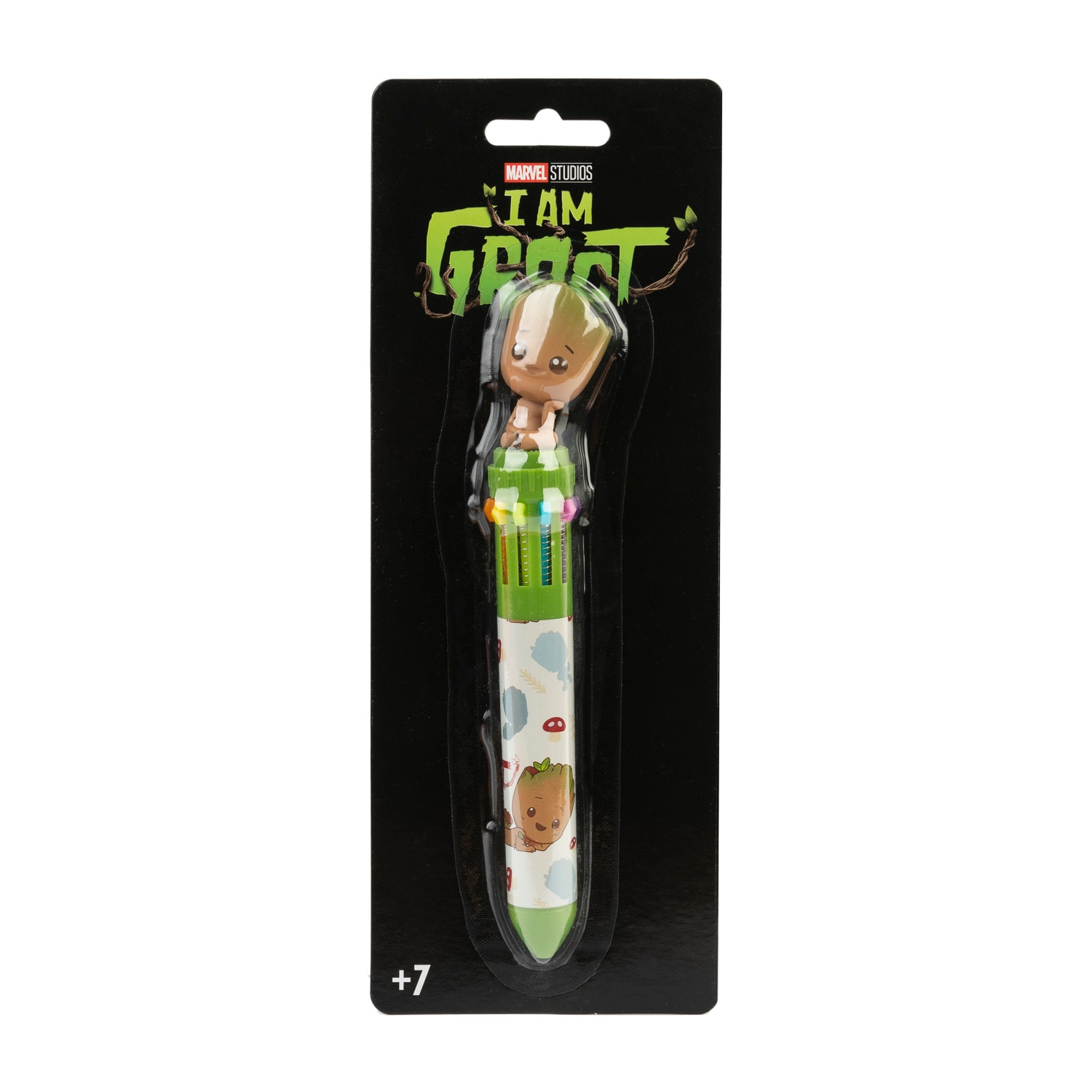 Bolígrafo 3D 10 colores Marvel Groot Erik verde Verde / Marrón-3