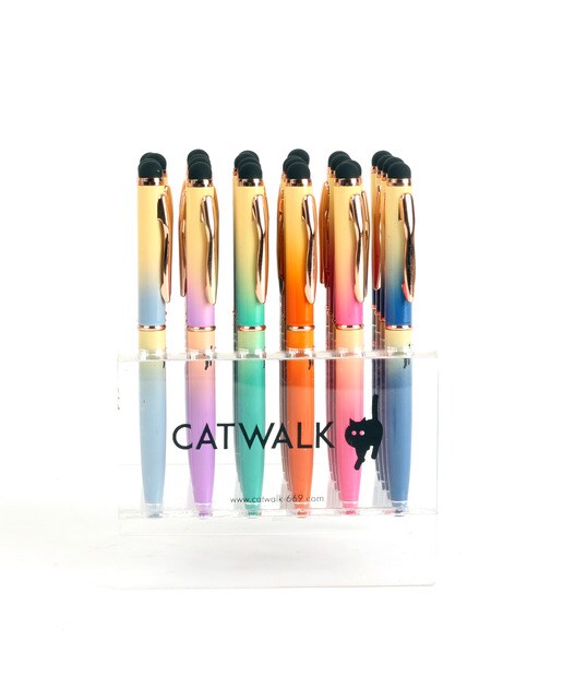 Esferográfica com ponteiro tátil Catwalk-669 Fade 1