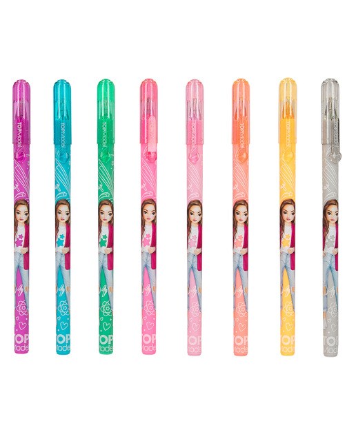 Canetas de gel com purpurinas TOPModel 3