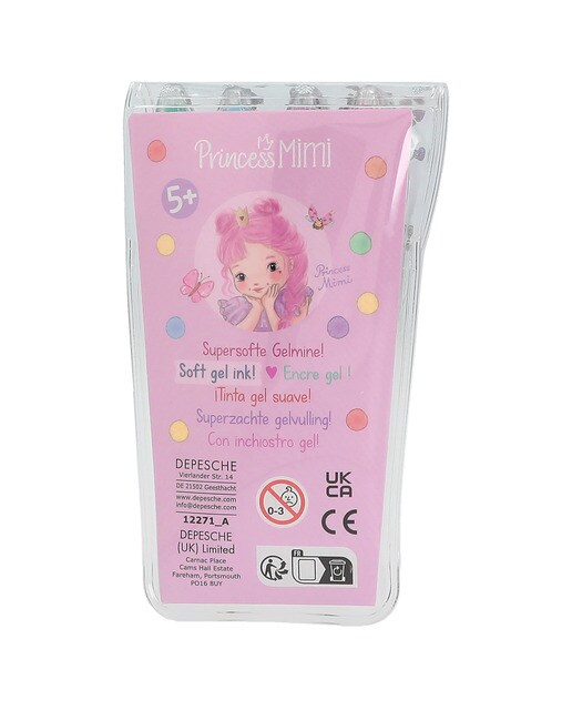 Conjunto de canetas de gel Princess Mimi 6