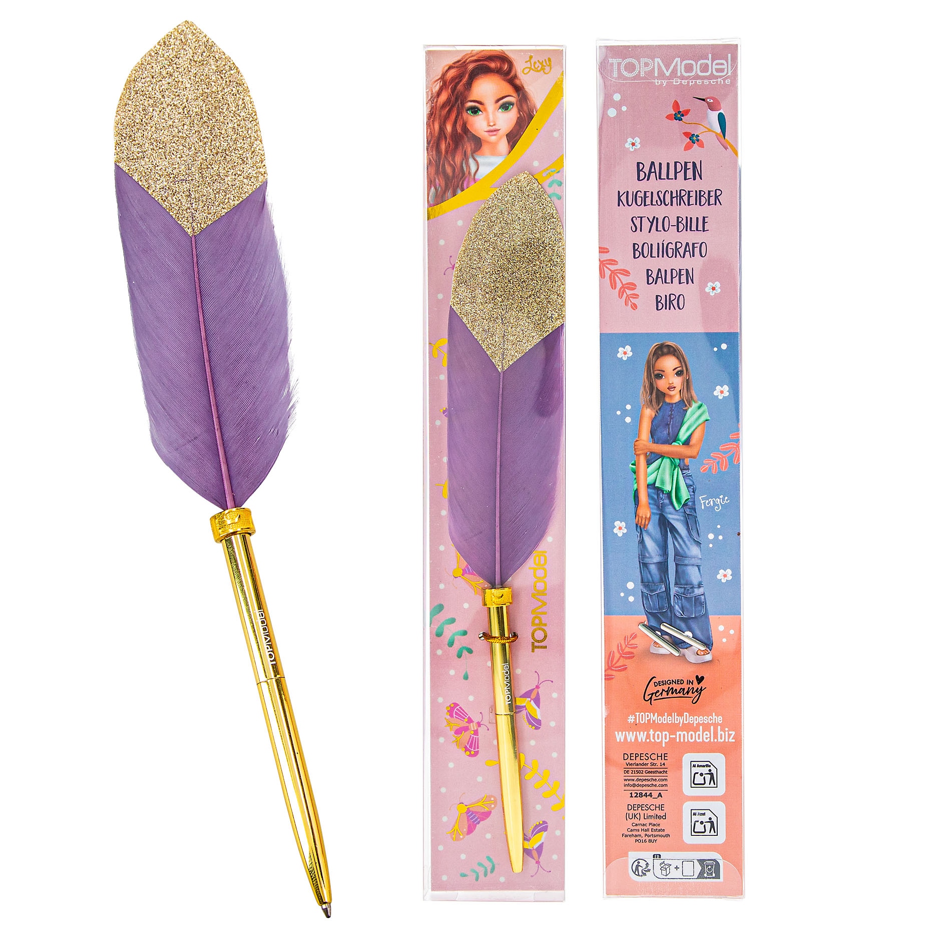 Bolígrafo con pluma TOPModel Surtido-5