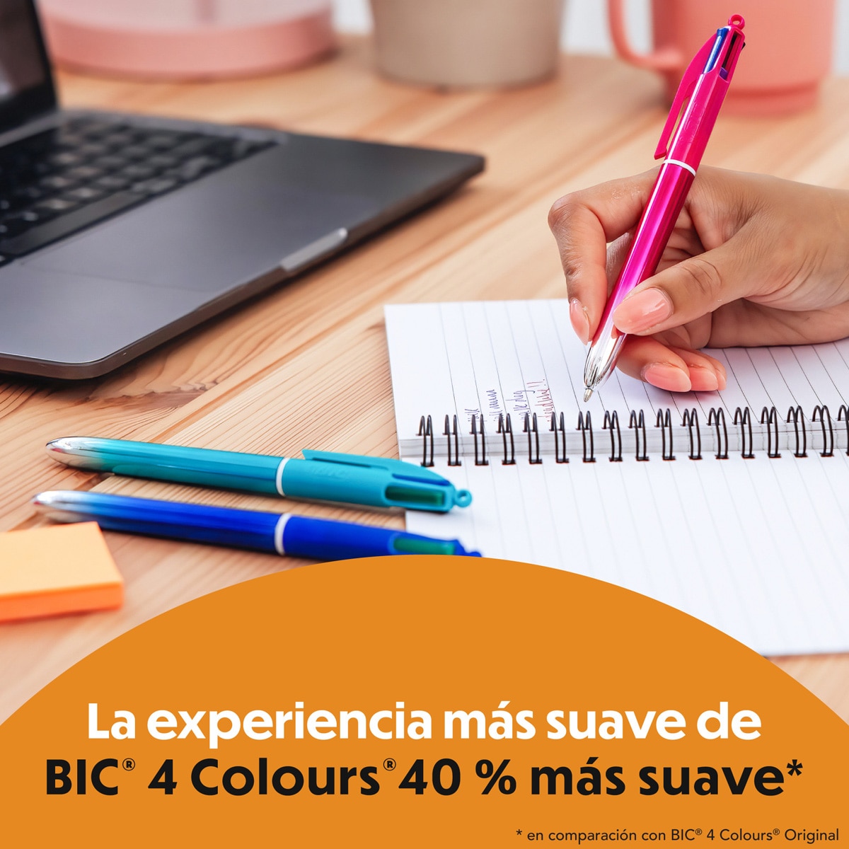 Esferográfica 4 Cores Smooth 1 unidade Multicolor-5