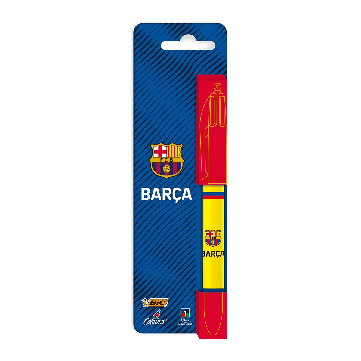 Bolígrafo 4 Colores Barca BIC 1 unidad Multicolor-1