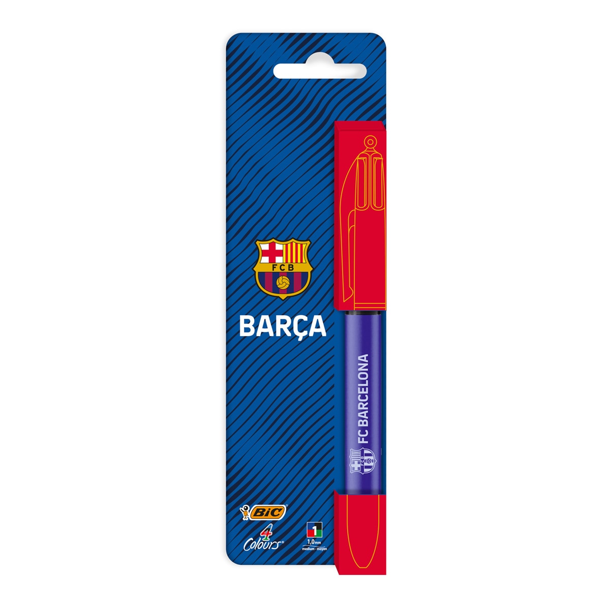 Bolígrafo 4 Colores Barca BIC 1 unidad Multicolor-2