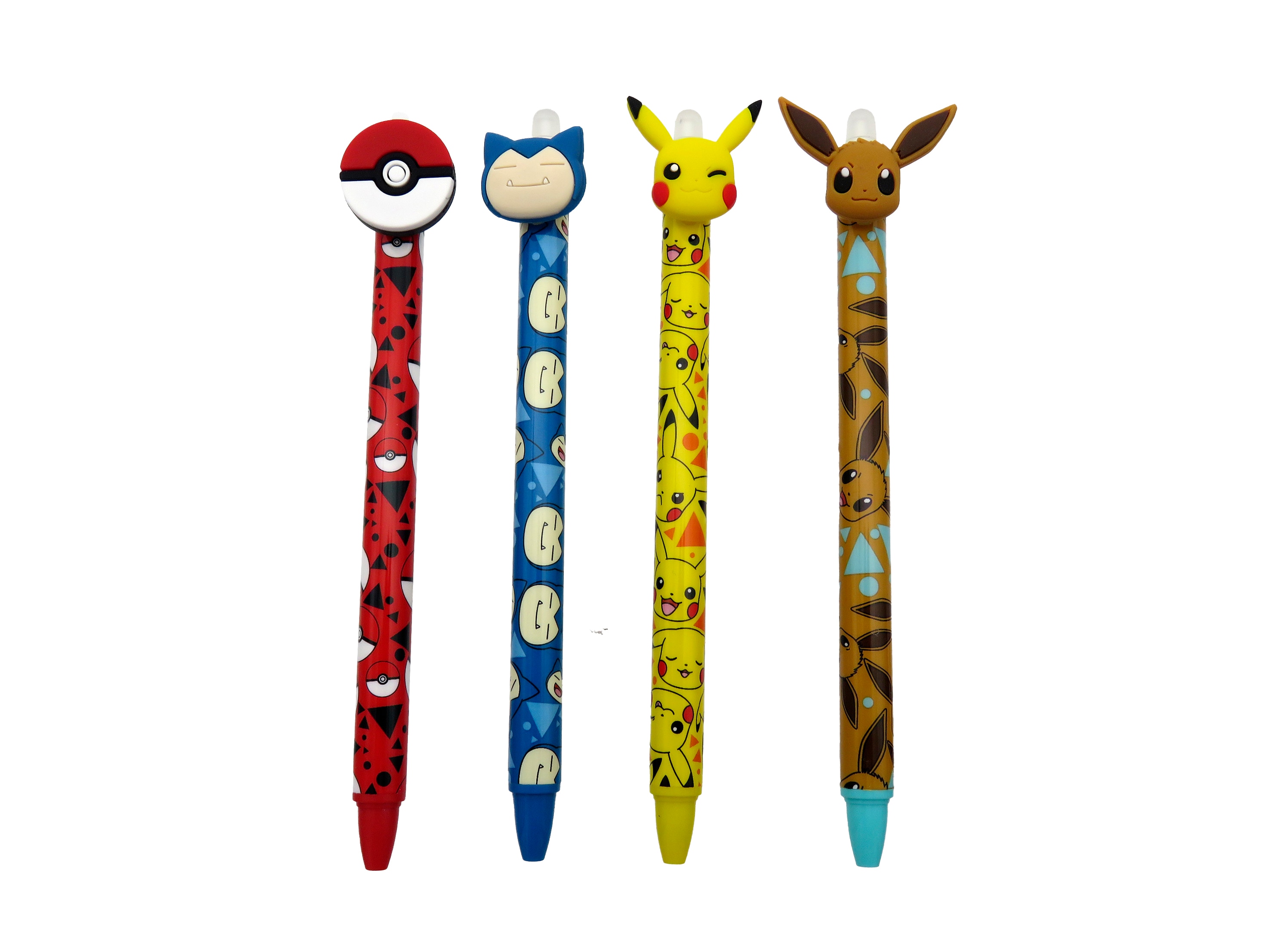 Imagem 0 de Esferográfica Apagável Pokémon CyP Brands multicor