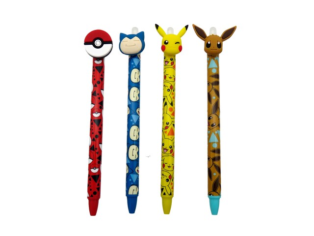 Imagem 0 de Esferográfica Apagável Pokémon CyP Brands multicor