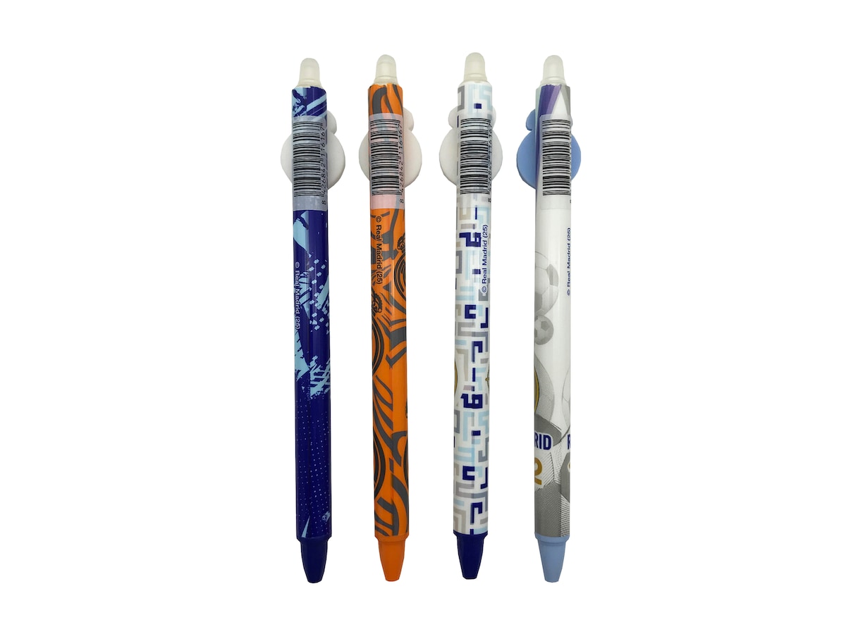 Esferográfica Apagável Real Madrid CyP Brands multicor Multicolor-2