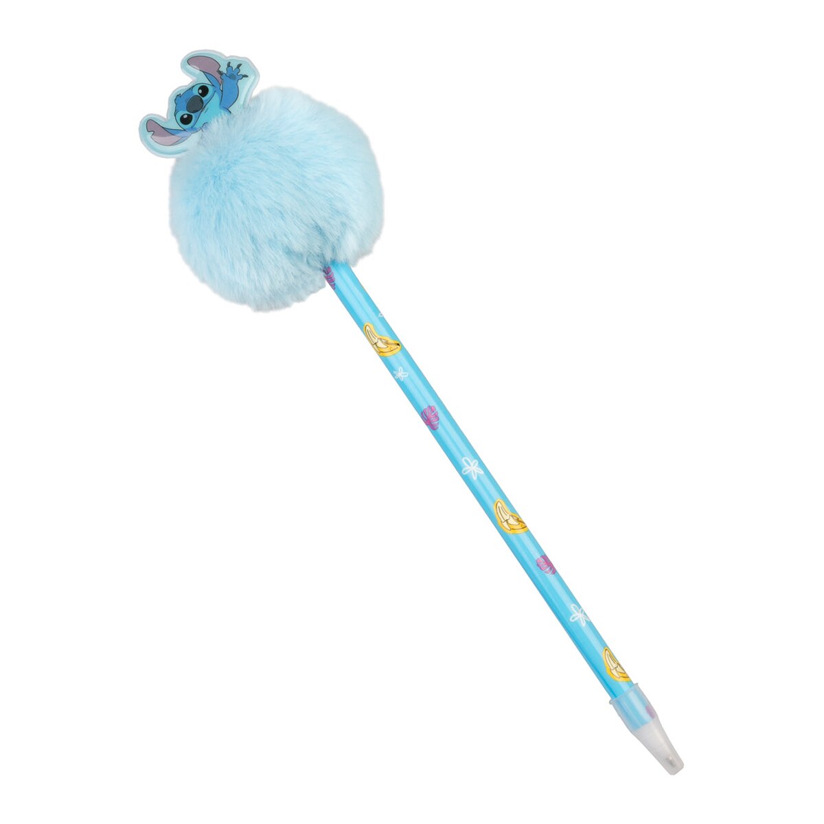 Bolígrafo con pompón Disney Stitch Tropical Erik azul 1