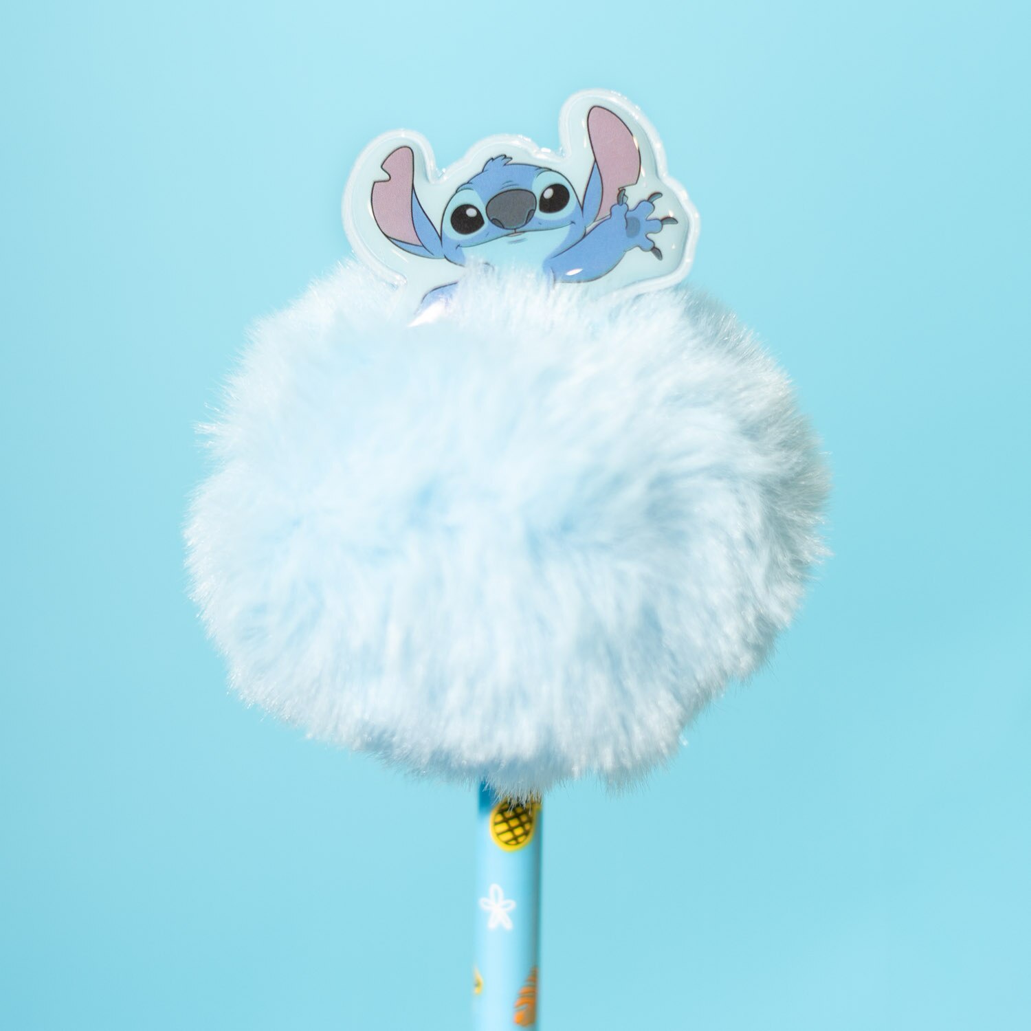 Bolígrafo con pompón Disney Stitch Tropical Erik azul 3