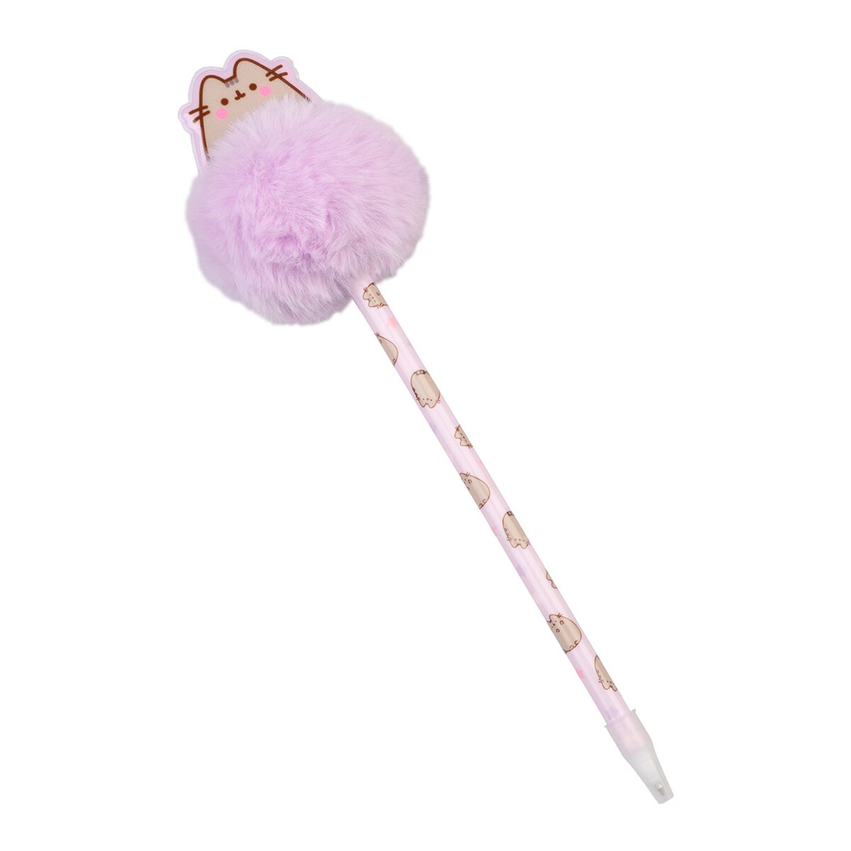 Caneta com Pompon Pusheen Moments Erik - Lilas Lilás-1