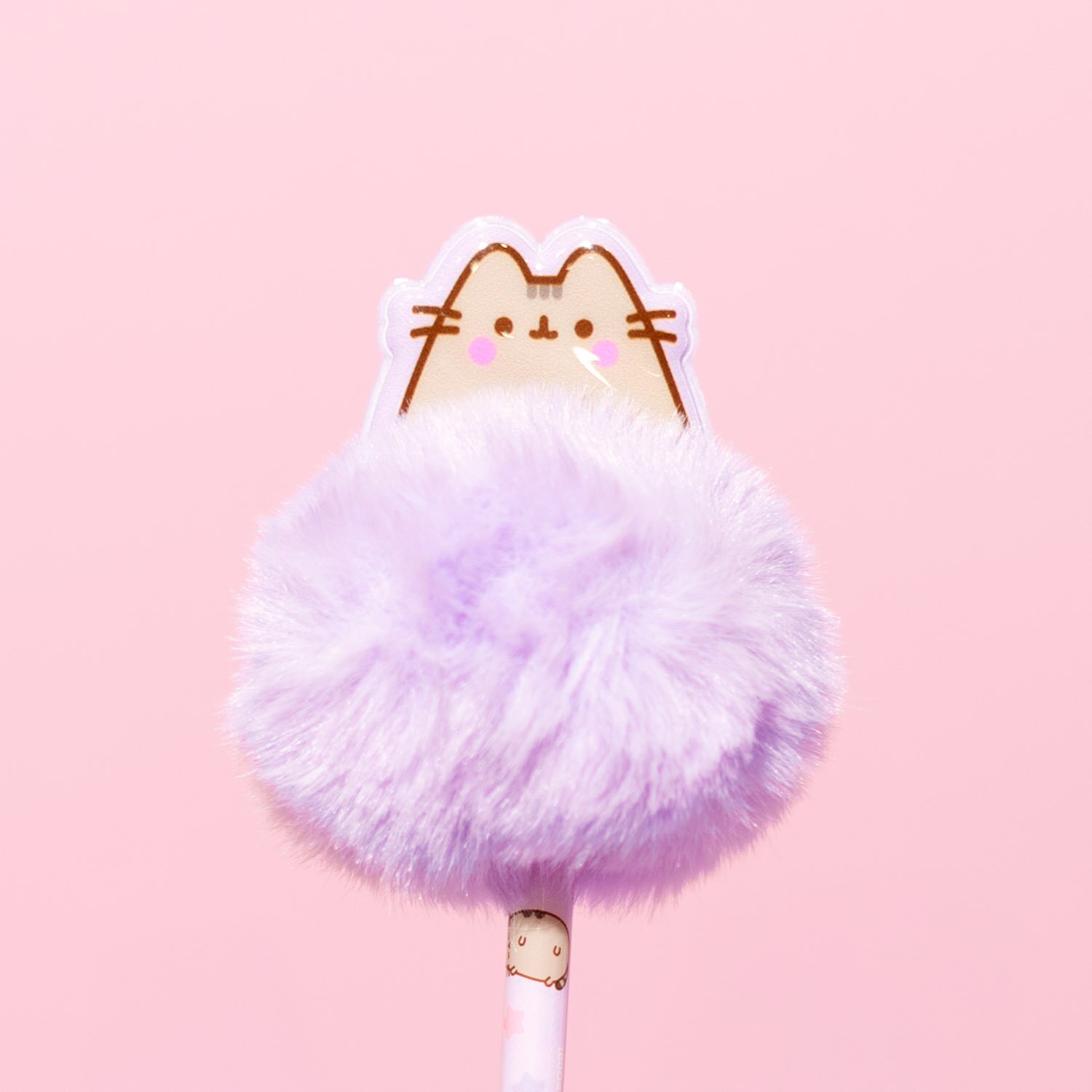 Caneta com Pompon Pusheen Moments Erik - Lilas Lilás-3