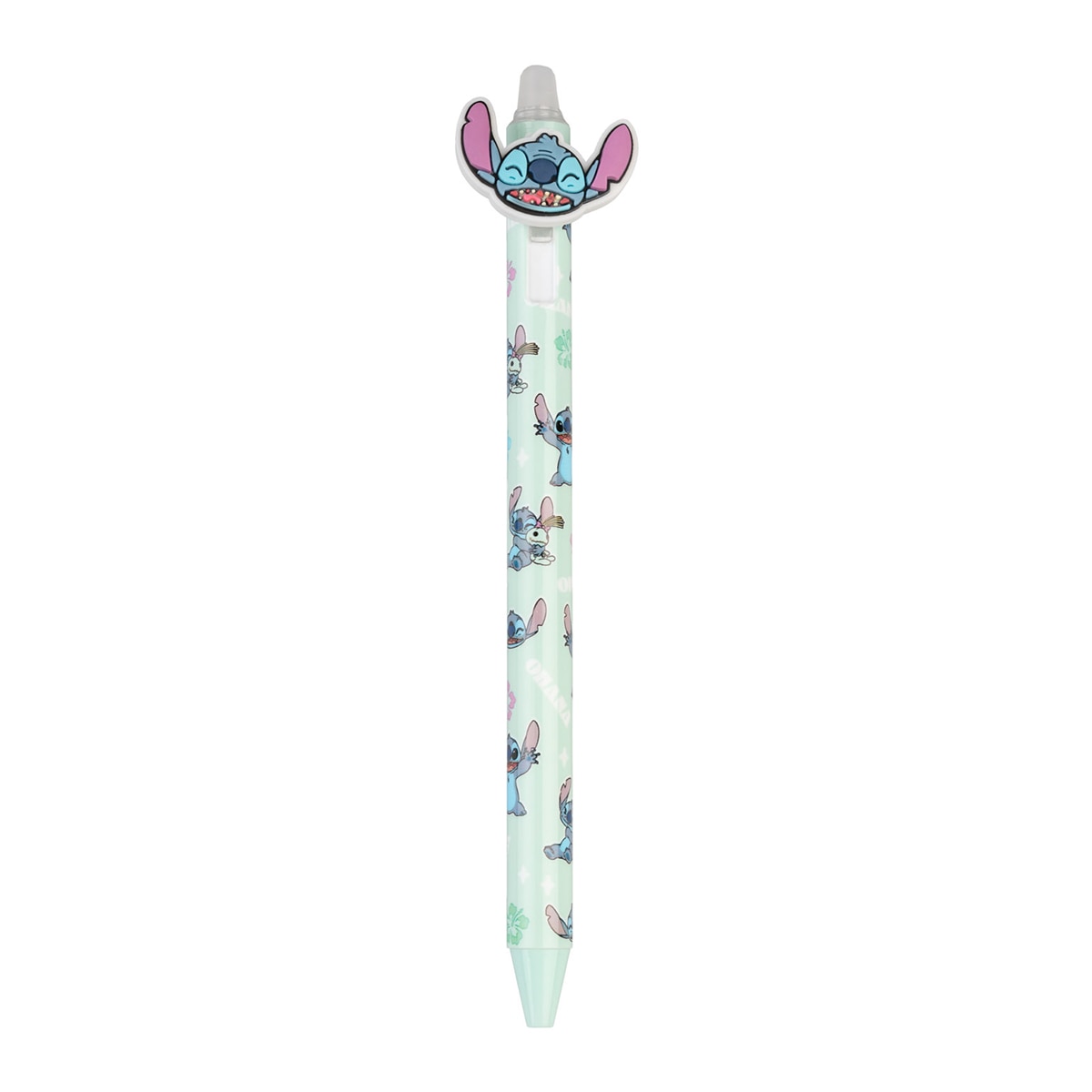 Imagen 0 de Bolígrafo de gel borrable con topper Disney Stitch Tropical 1 Erik aguamarina