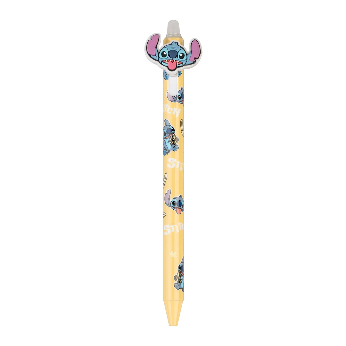 Imagen 0 de Bolígrafo de gel borrable con topper Disney Stitch Tropical 2 Erik amarillo