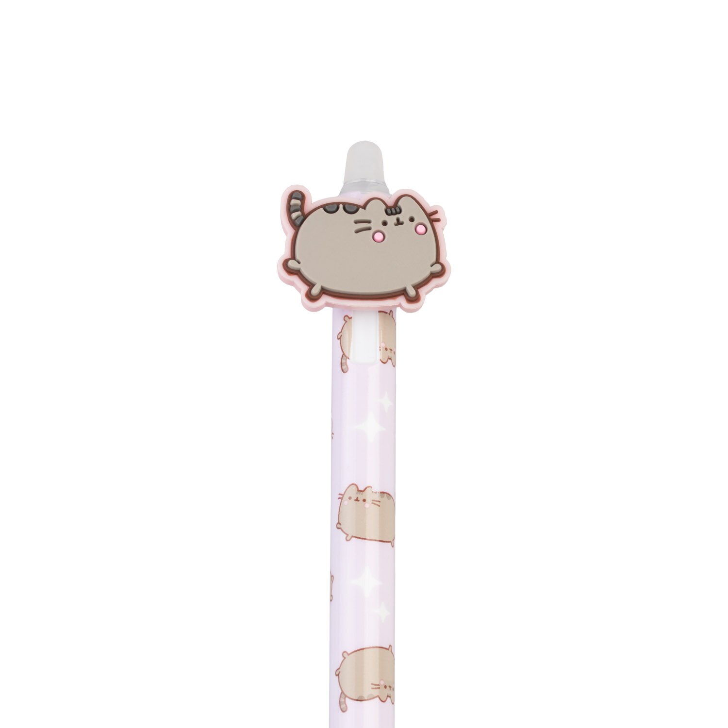 Caneta Gel Apagável com Topper Pusheen Moments 1 - Rosa Rosa/Lilás-2